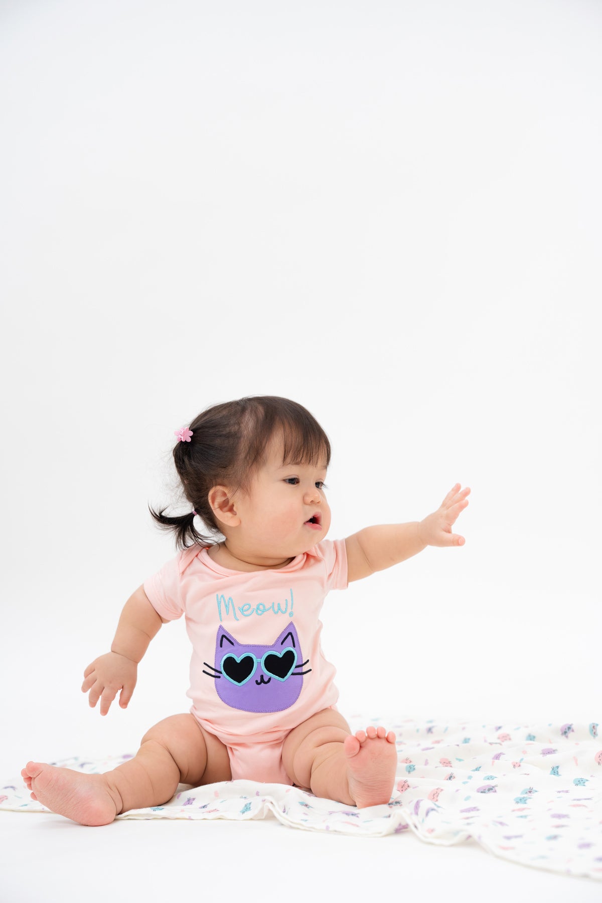 Not Too Big Kitten Bodysuit - 3 Pack