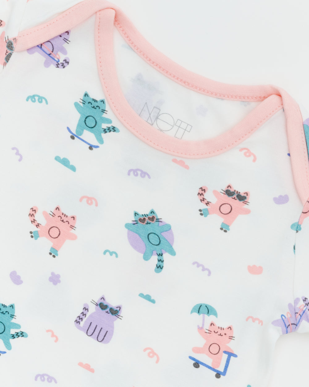 Not Too Big Kitten Bodysuit - 3 Pack