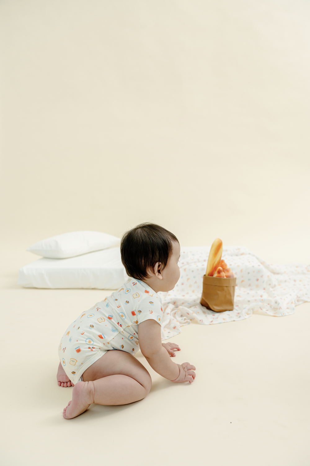 Not Too Big Breakfast Bunch Bodysuit - 3 Pack