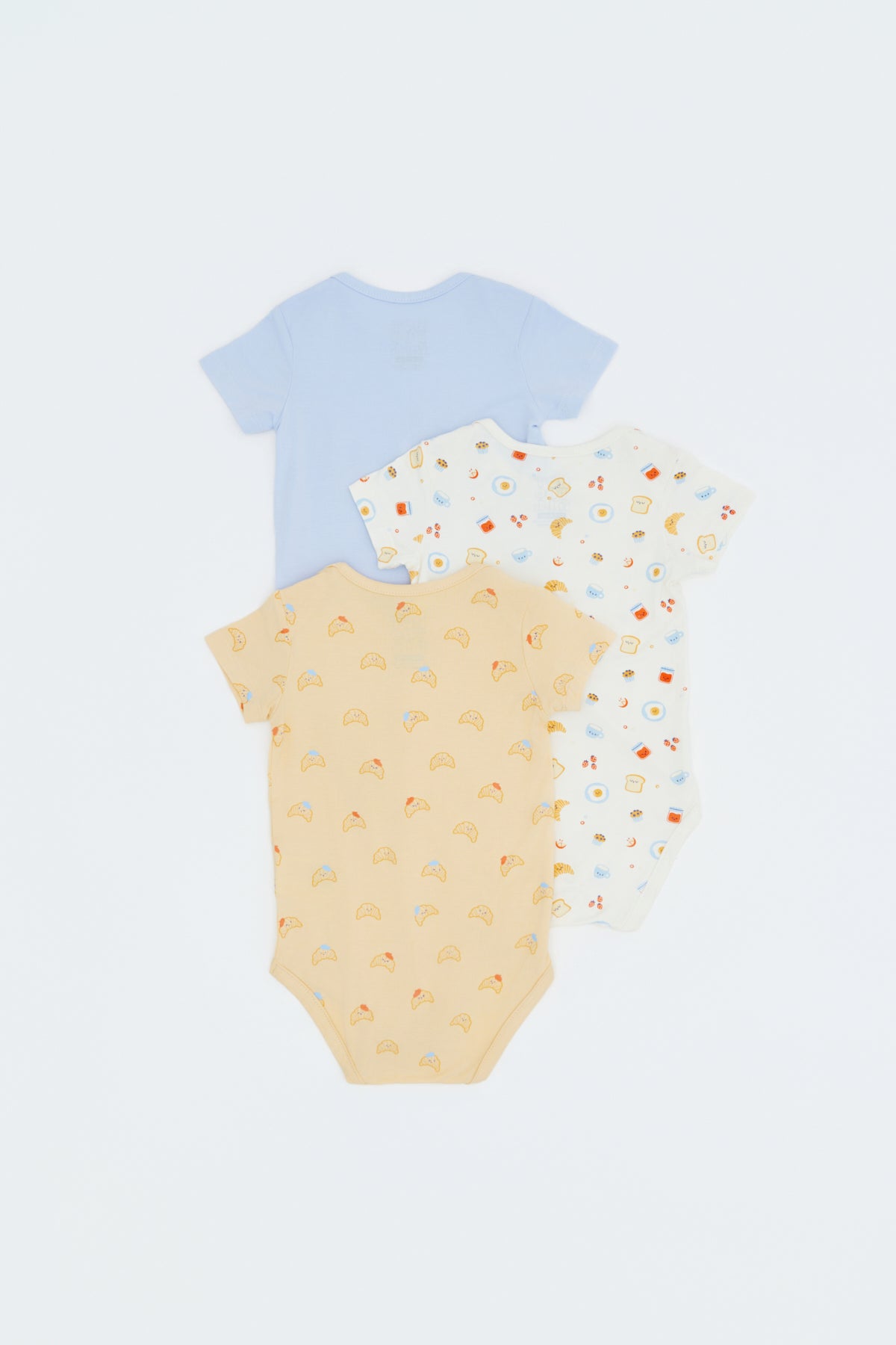 Not Too Big Breakfast Bunch Bodysuit - 3 Pack