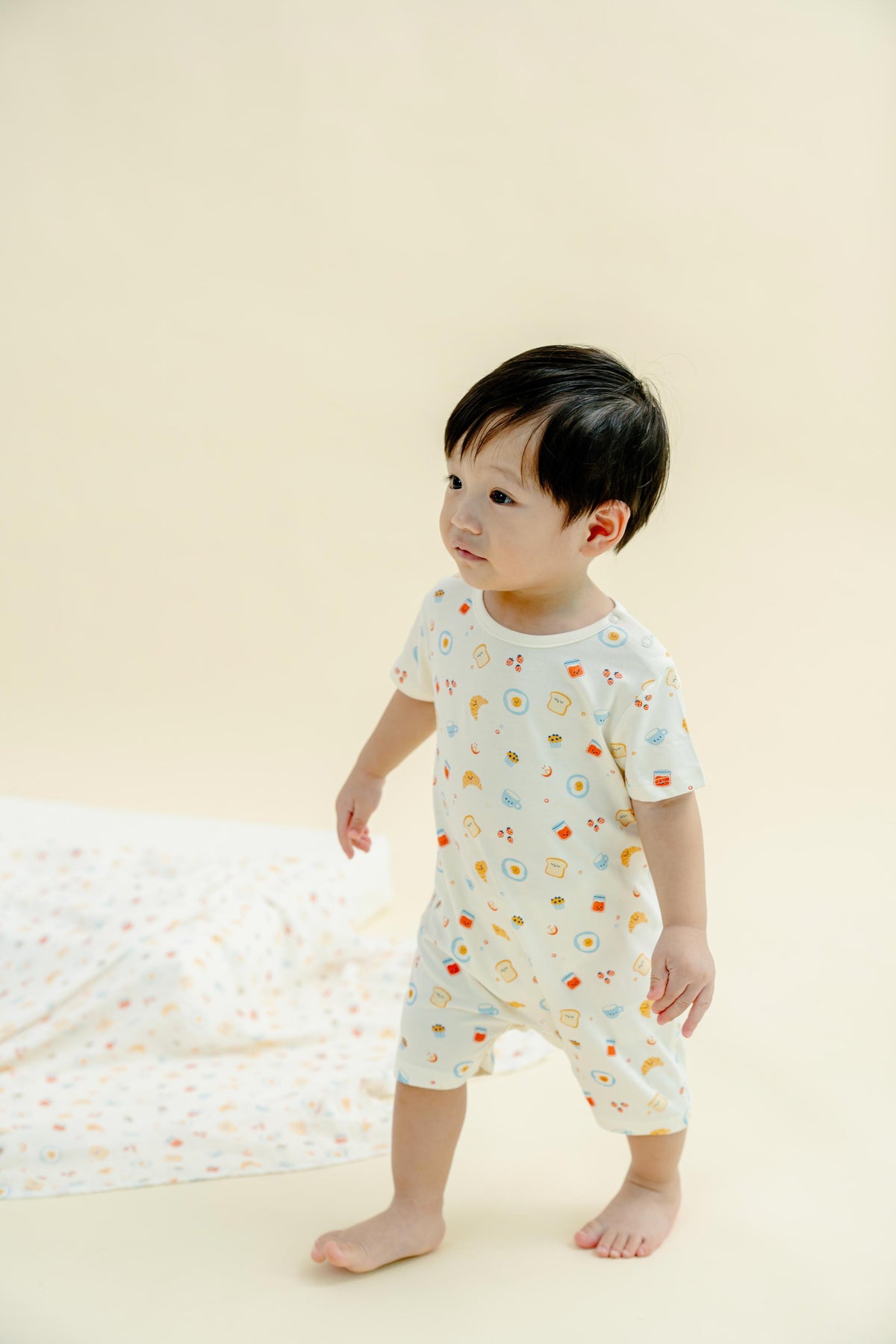 Not Too Big Breakfast Bunch Romper - 2 Pack