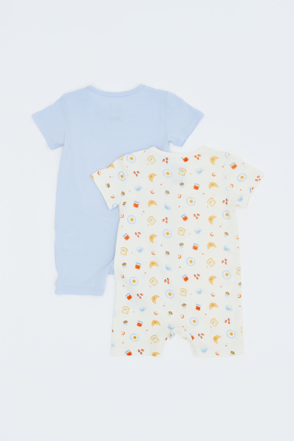 Not Too Big Breakfast Bunch Romper - 2 Pack