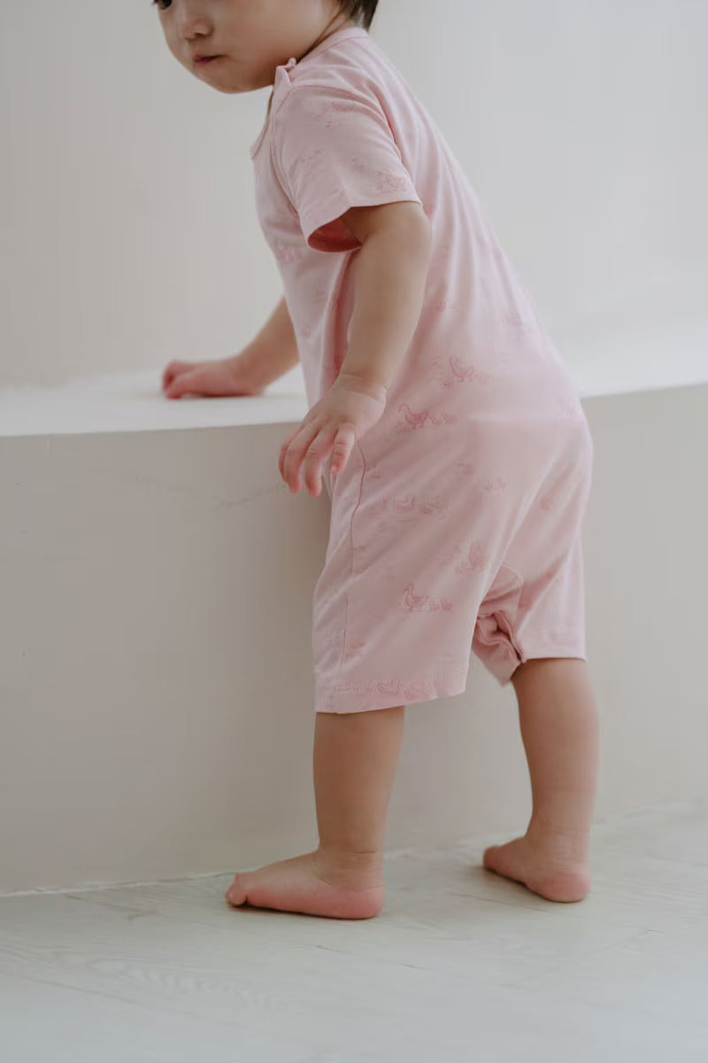 Not Too Big Duckie Romper - 2 Pack