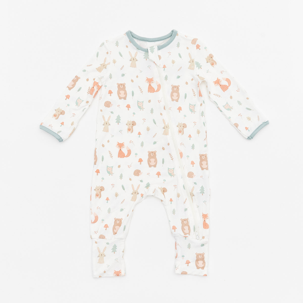 Not Too Big Woodland Sleepsuit - 2 Pack