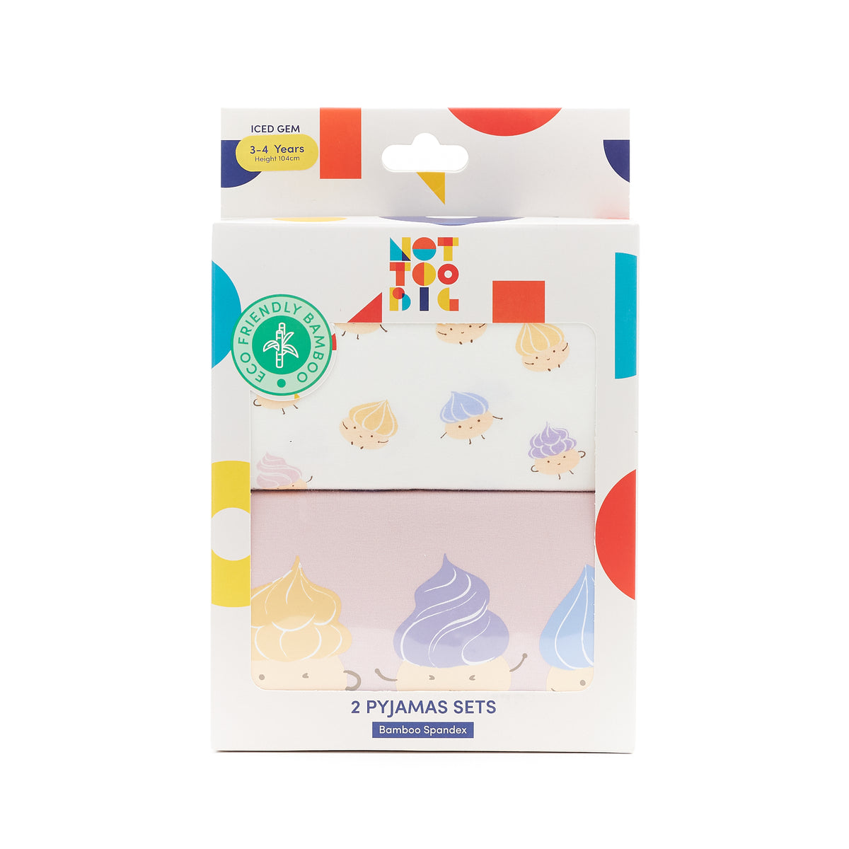 Not Too Big Iced Gem Pyjamas - 2 Pack