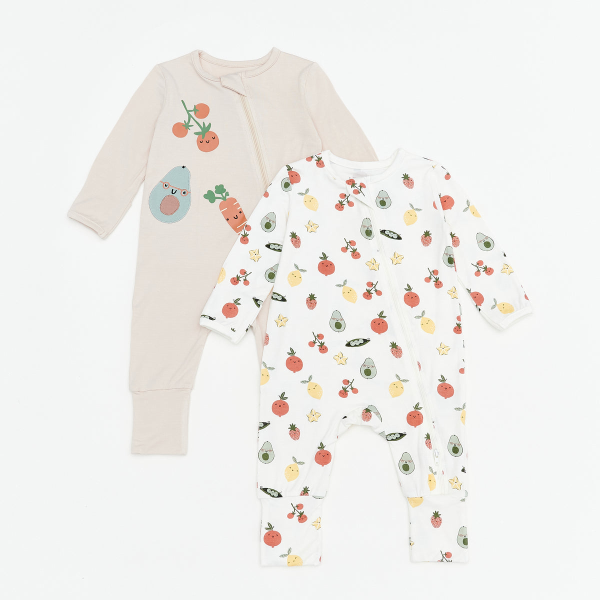 Not Too Big Farm To Table Sleepsuits - 2 Pack