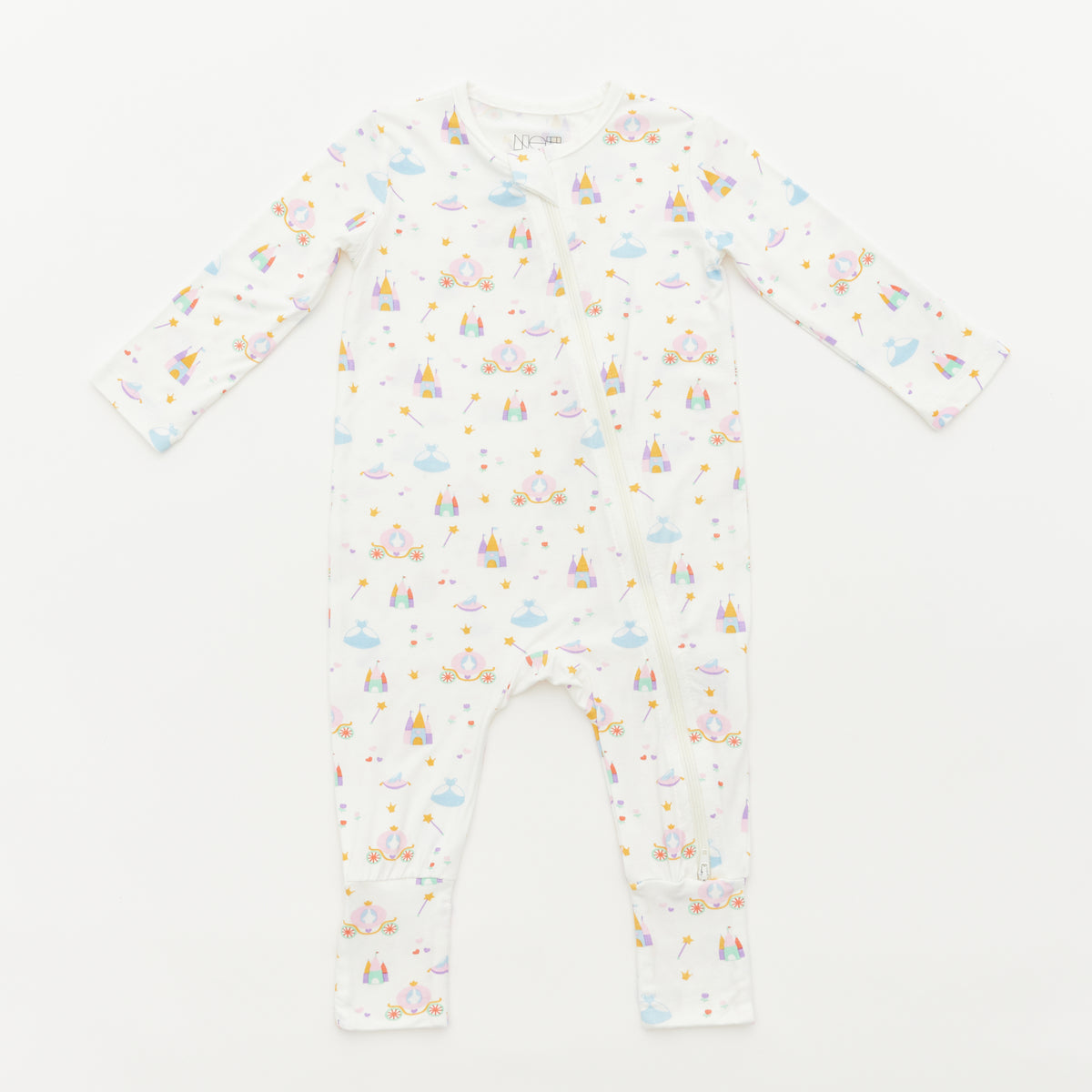 Not Too Big Princess Sleepsuits- 2 Pack