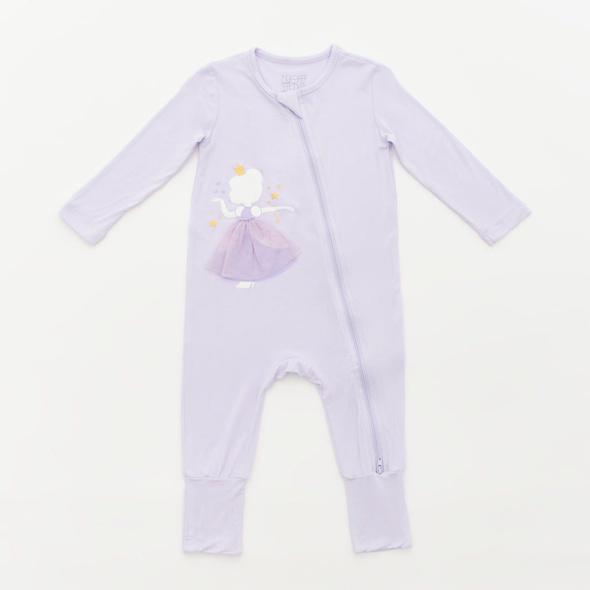 Not Too Big Princess Sleepsuits- 2 Pack