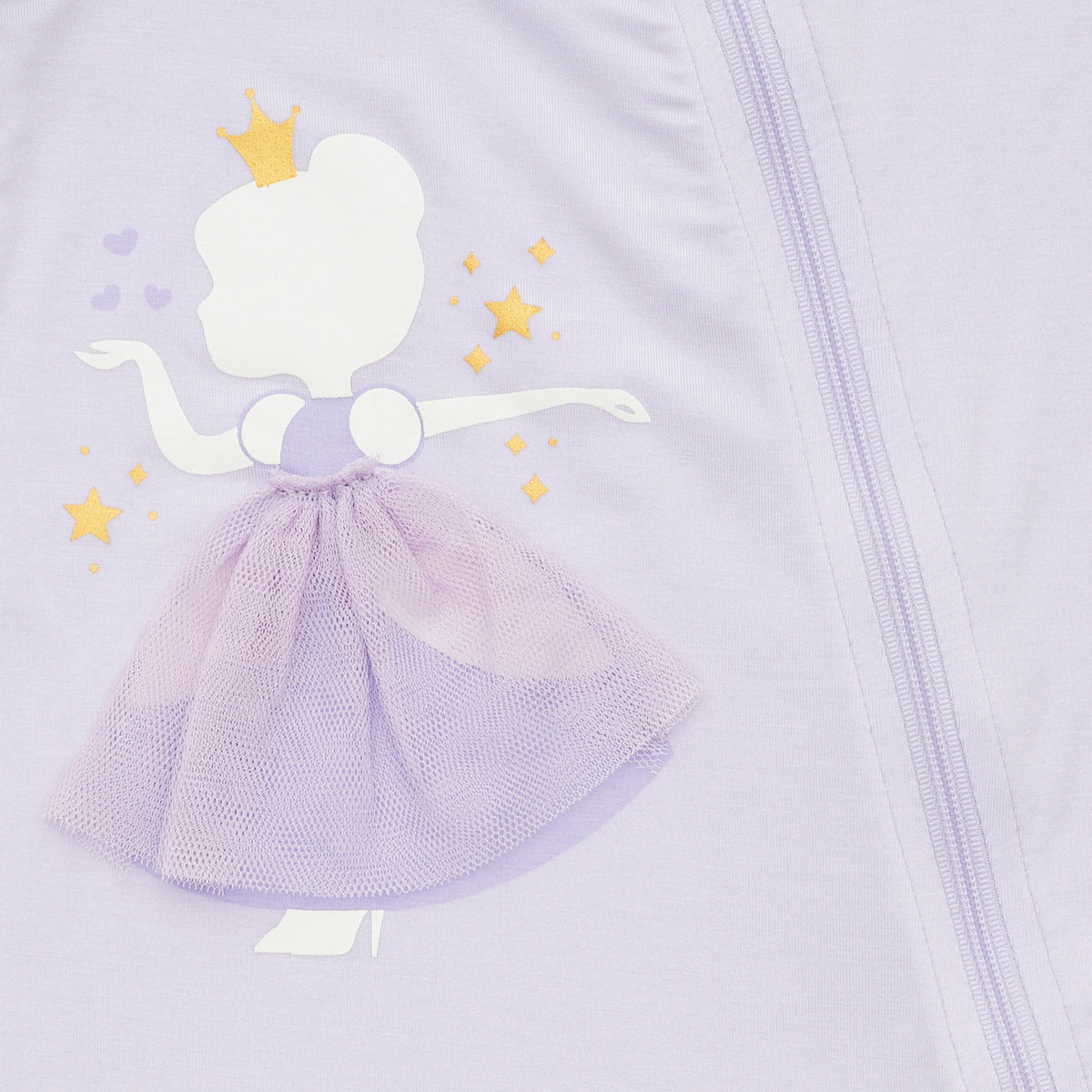 Not Too Big Princess Sleepsuits- 2 Pack