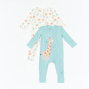 Safari Party Sleepsuit - 2 Pack