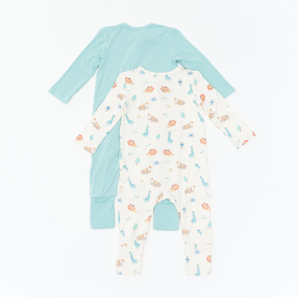 Safari Party Sleepsuit - 2 Pack