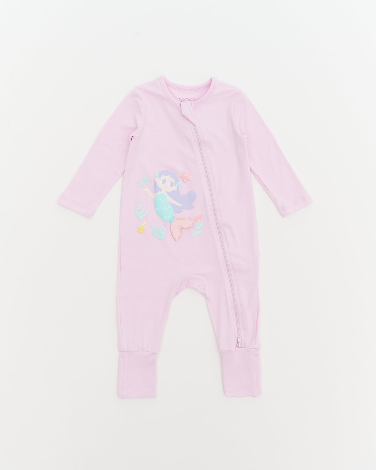 Not Too Big Mermaid Sleepsuit - 2 Pack