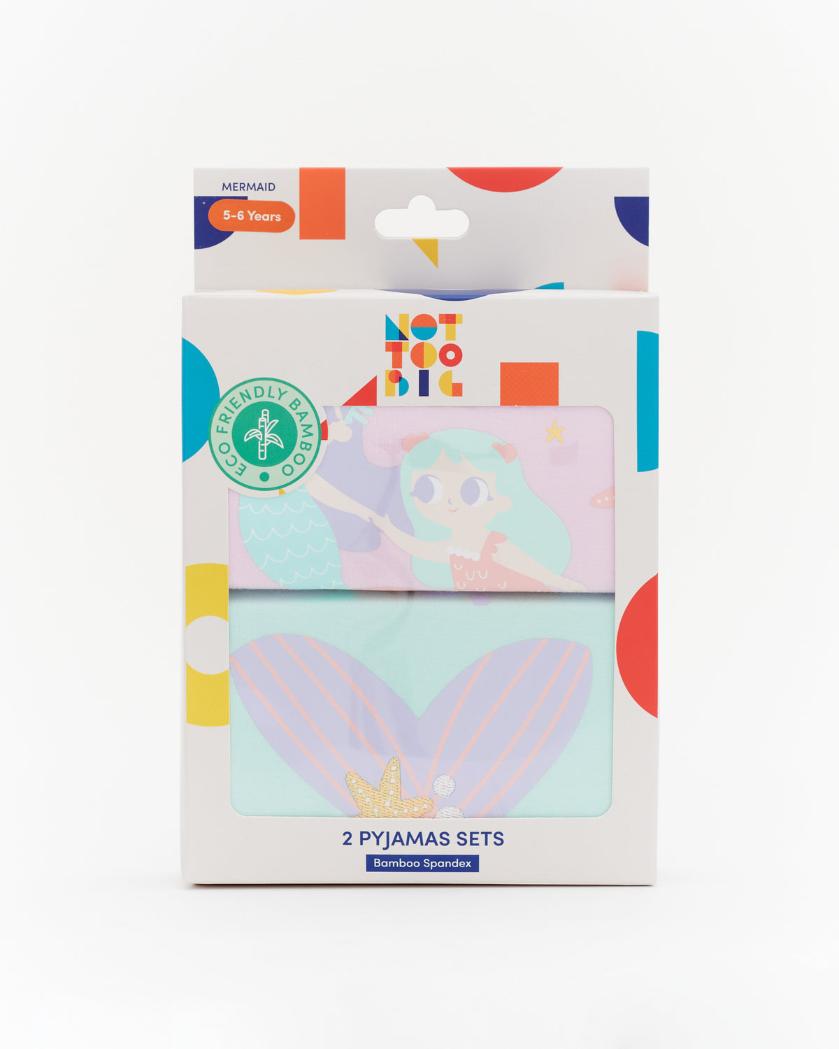 Not Too Big Mermaid Pyjamas - 2 Pack