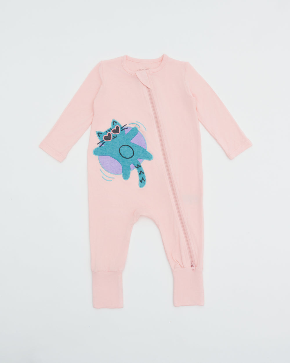 Not Too Big Kitten Sleepsuit - 2 Pack