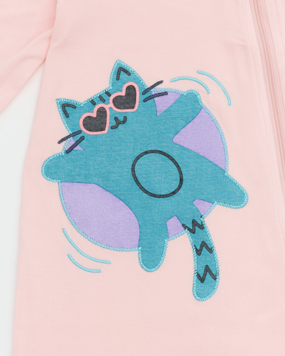 Not Too Big Kitten Sleepsuit - 2 Pack