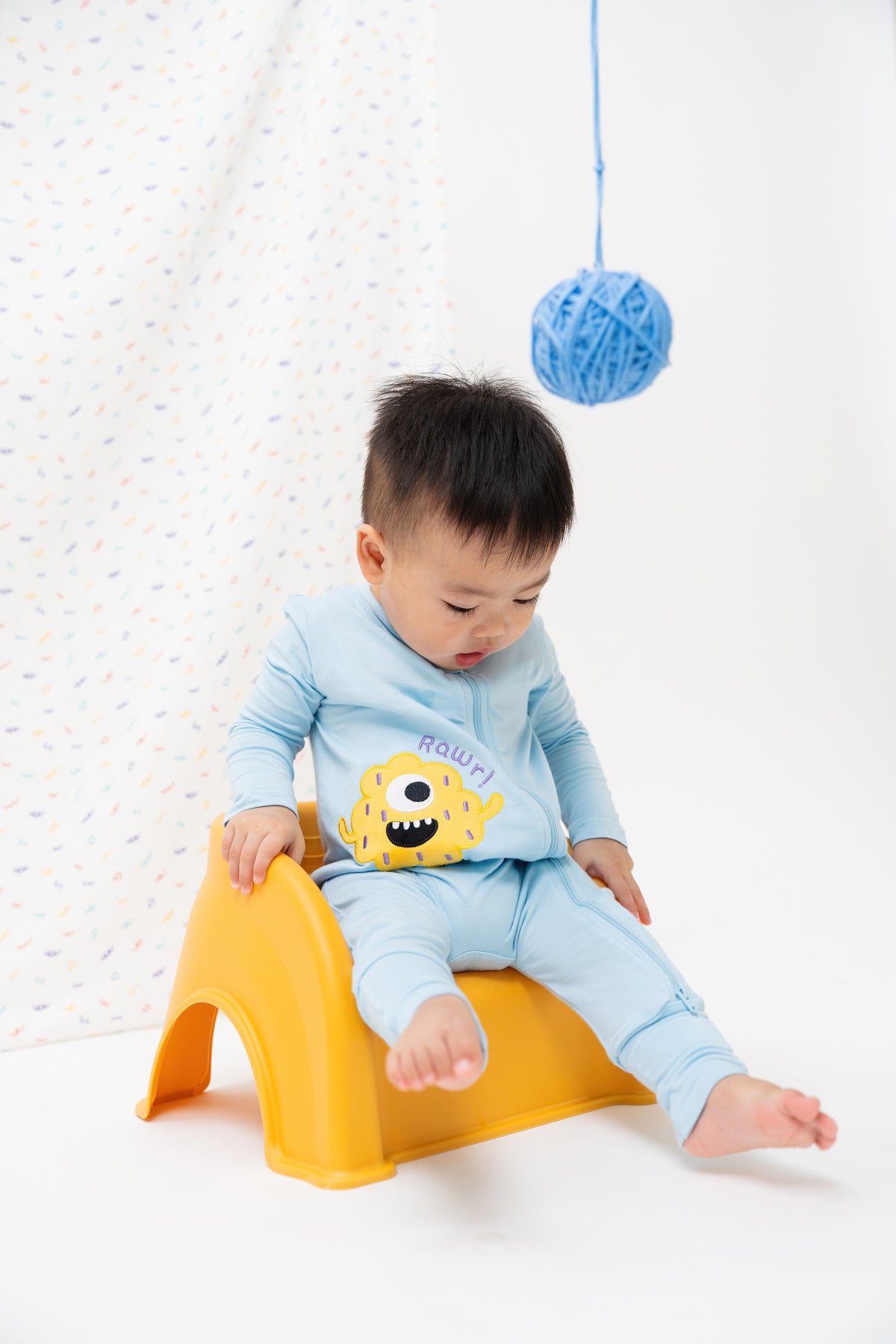 Not Too Big Monster Sleepsuit - 2 Pack