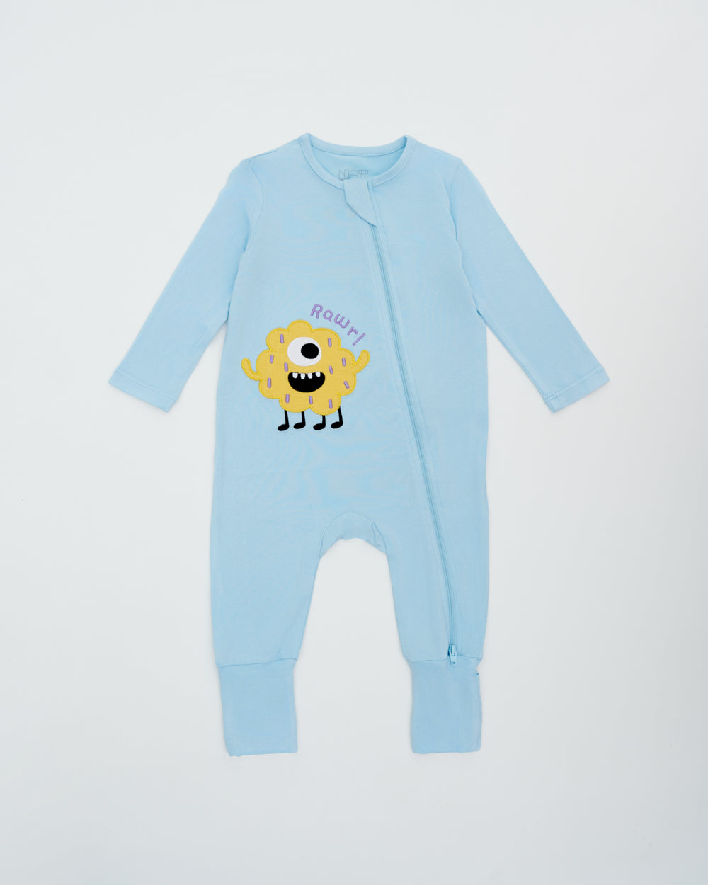 Not Too Big Monster Sleepsuit - 2 Pack