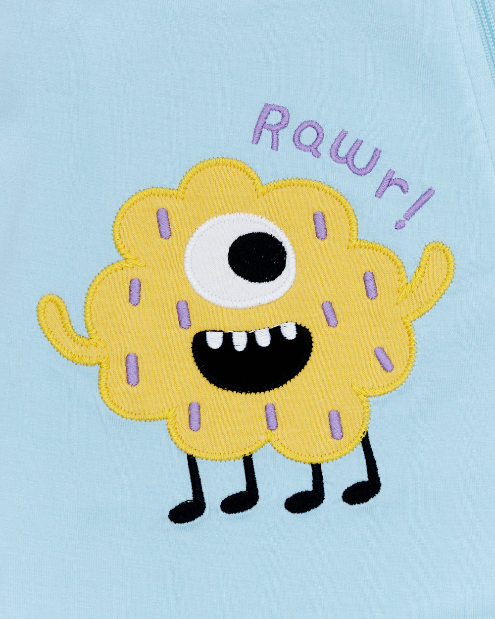 Not Too Big Monster Sleepsuit - 2 Pack