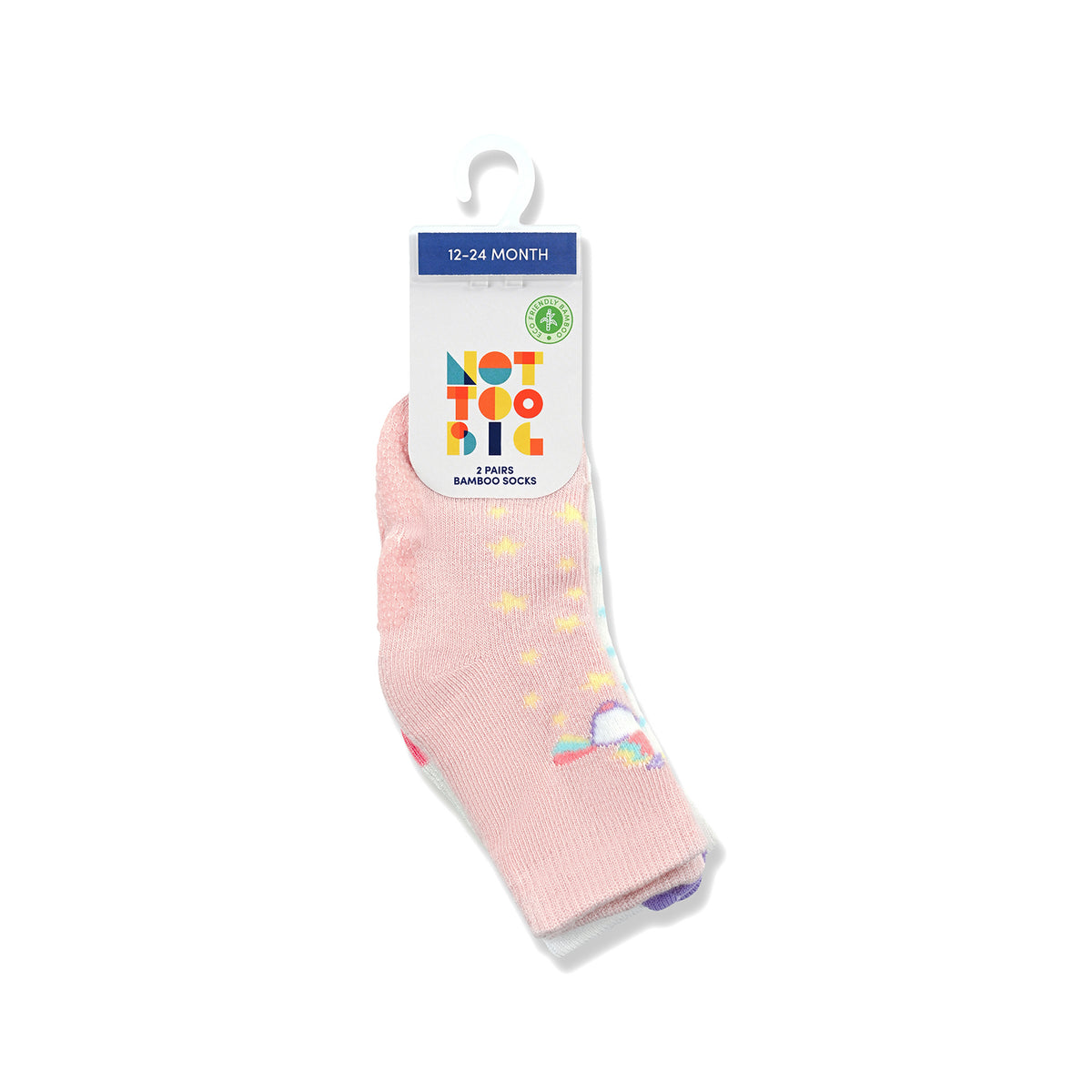 Not Too Big Unicorn Socks - 2 Pack