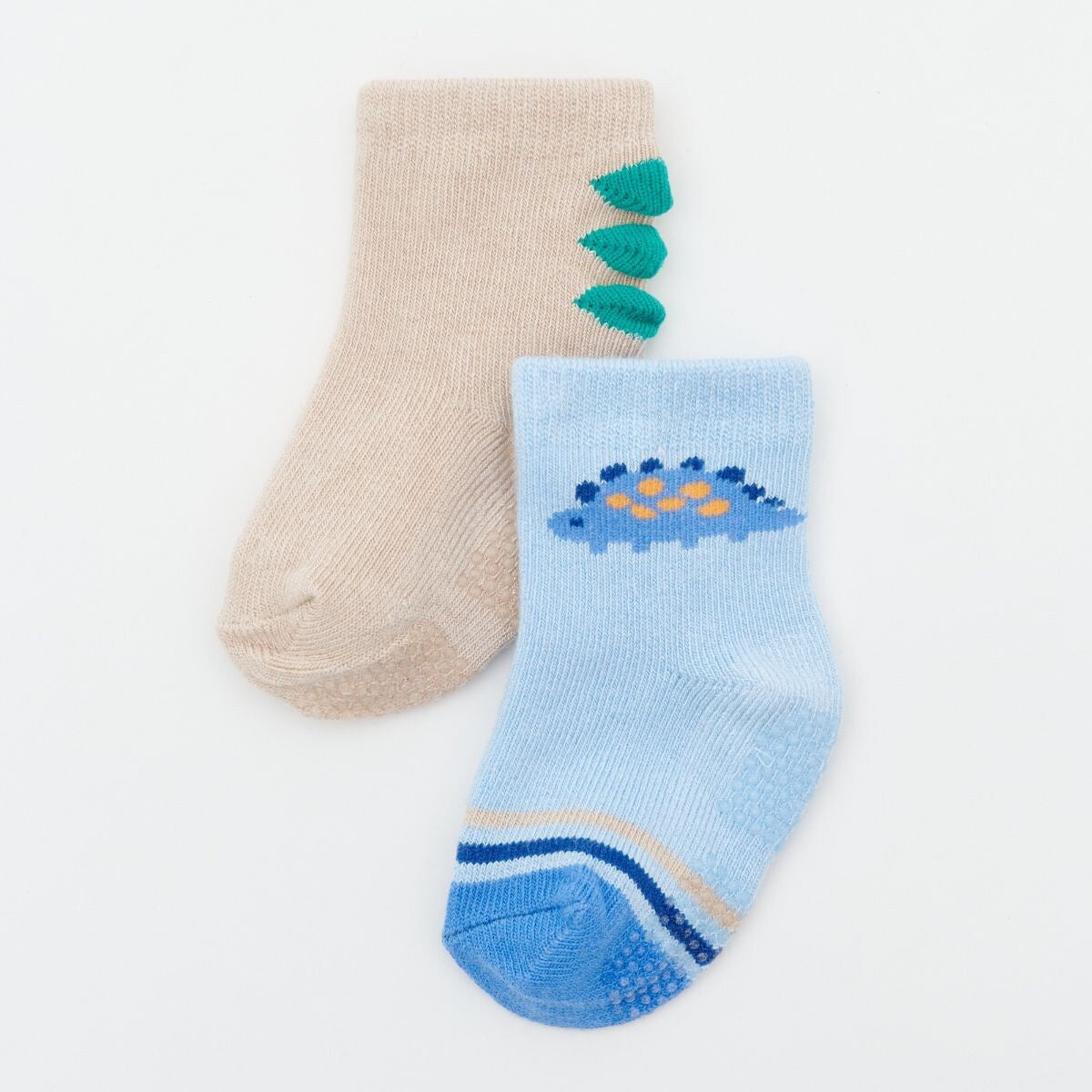 Not Too Big Dino Socks - 2 Pack
