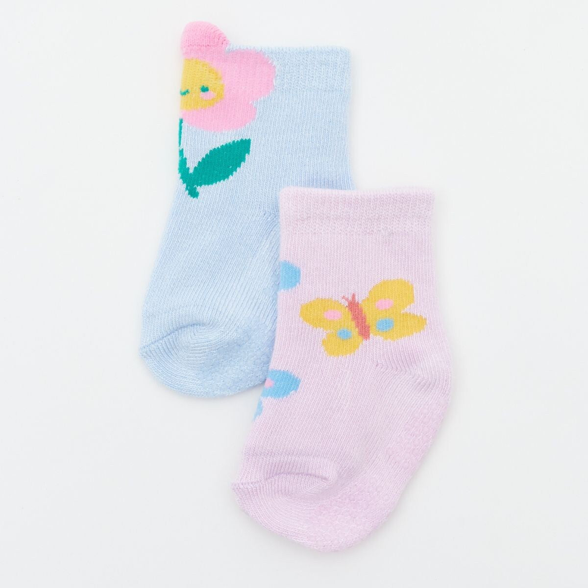 Not Too Big Tiny Blossom Socks - 2 Pack