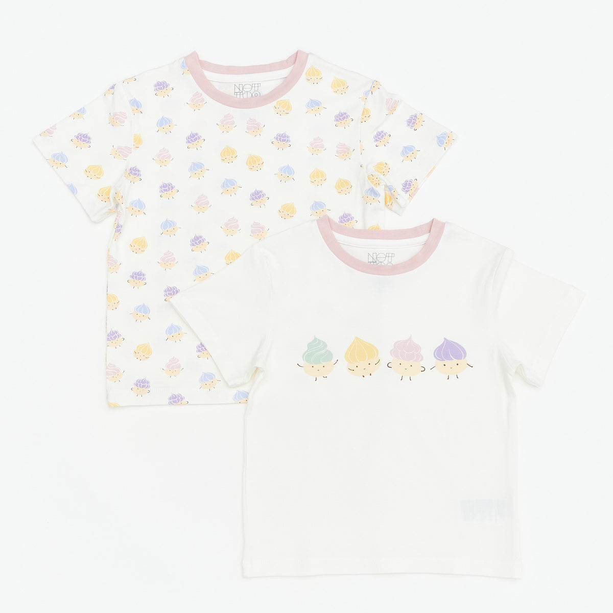 Not Too Big Iced Gem T Shirt - 2 Pack