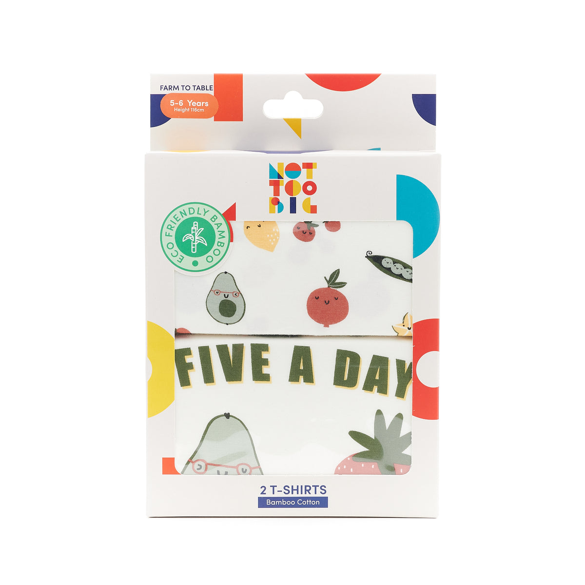 Not Too Big Farm To Table T Shirt - 2 Pack