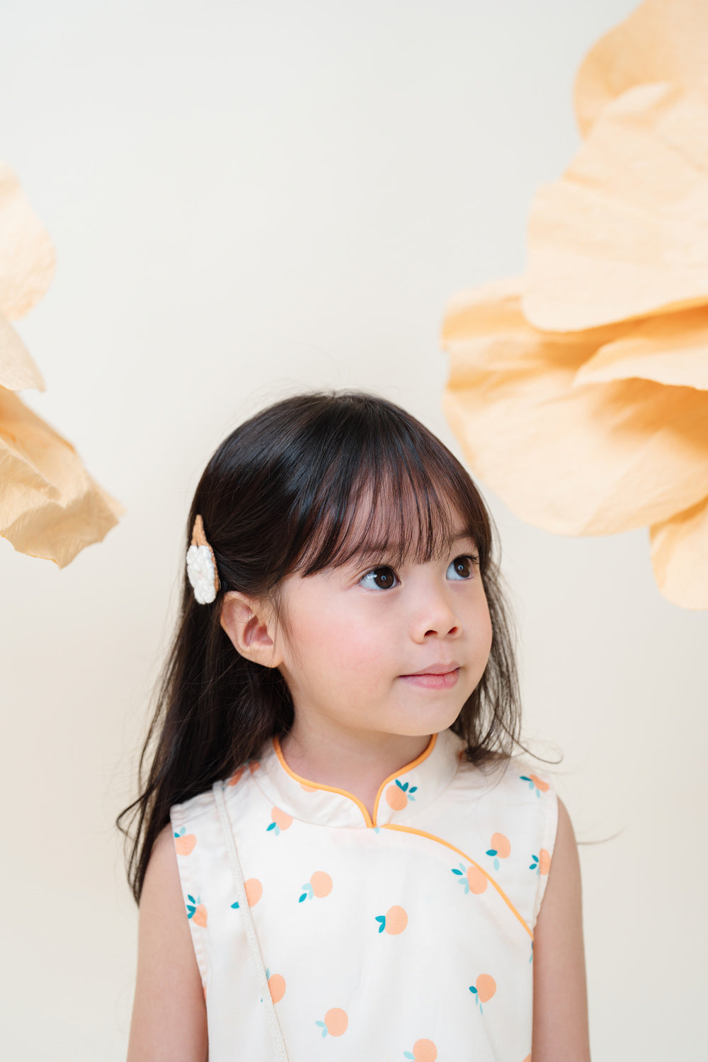 Not Too Big Tangerine Dress