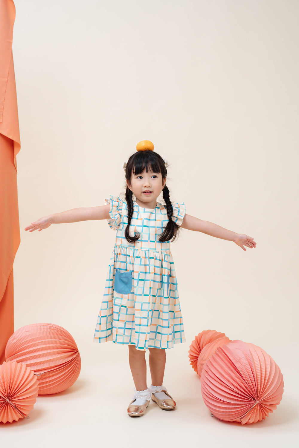 Not Too Big Checks Dress