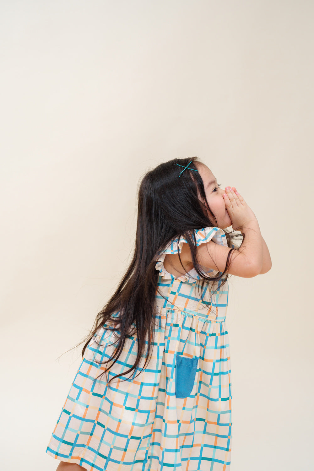 Not Too Big Checks Dress