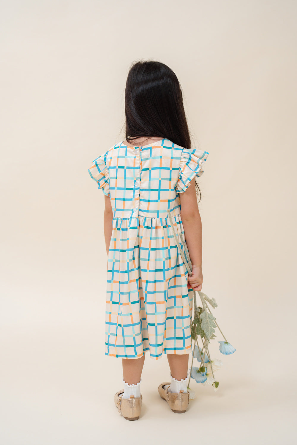 Not Too Big Checks Dress