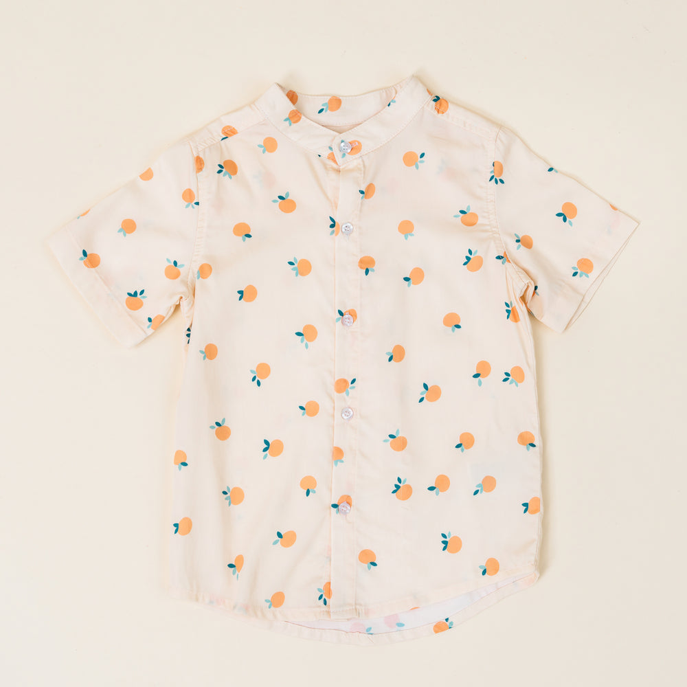 Not Too Big Tangerine Shirt