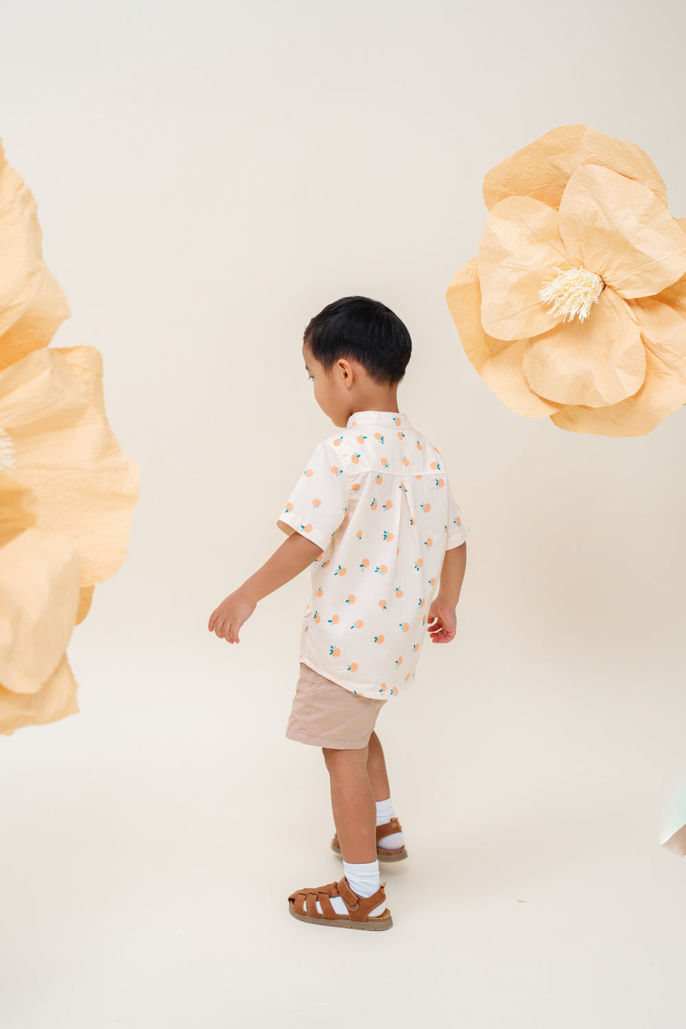 Not Too Big Tangerine Shirt