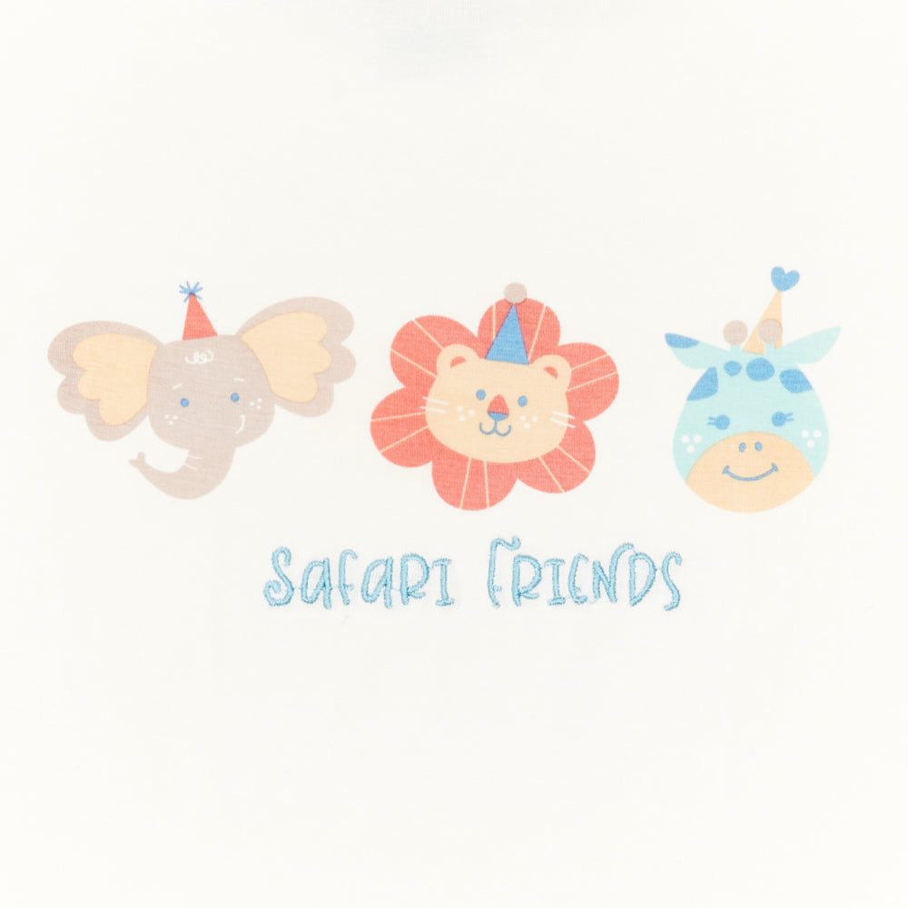 Not Too Big Safari Party Pyjamas - 2 Pack