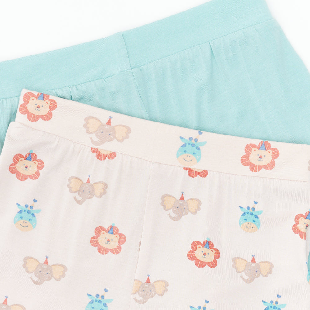 Not Too Big Safari Party Pyjamas - 2 Pack