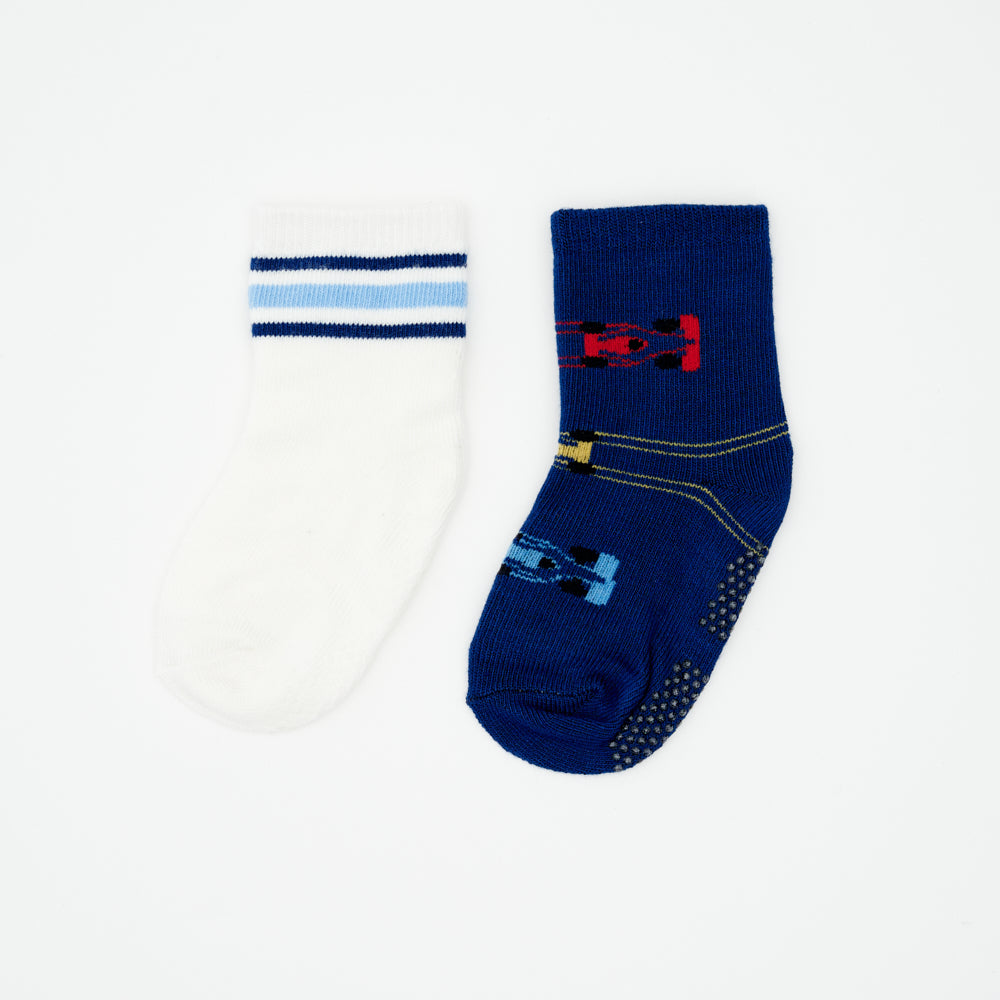 Not Too Big Tiny Racer Sock - 2 Pack