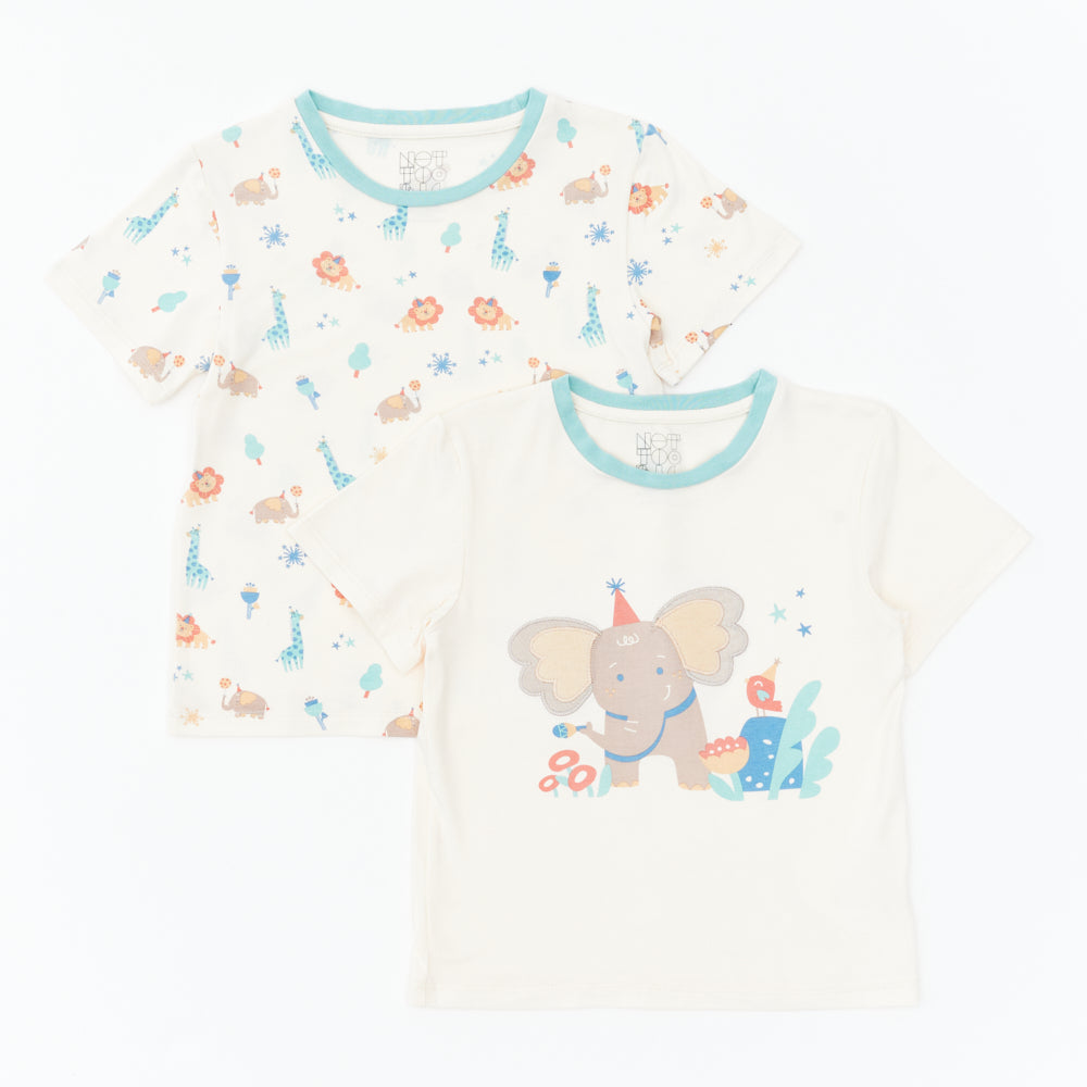 Not Too Big Safari Party T Shirt - 2 Pack