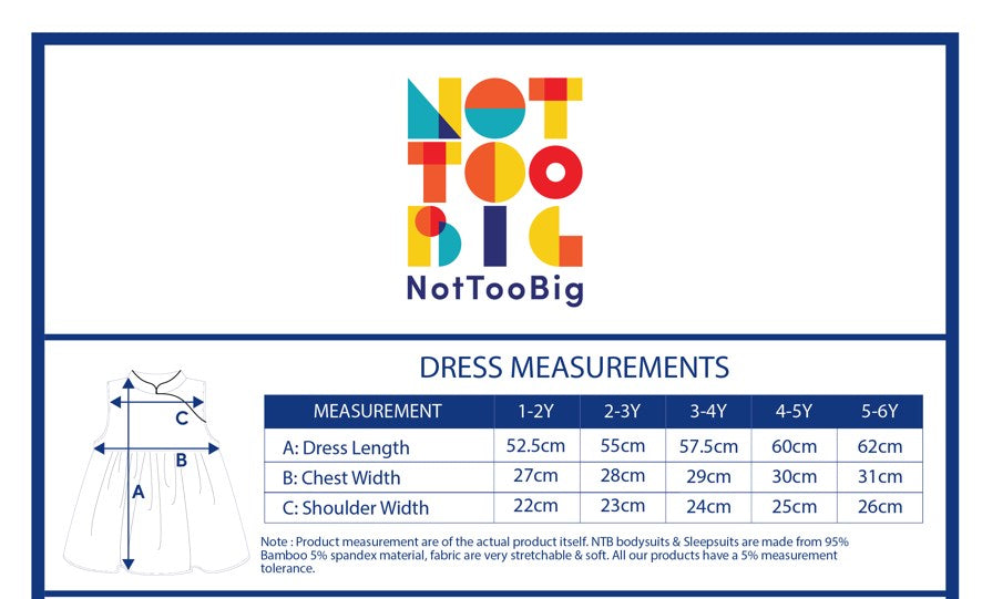 Not Too Big Checks Dress