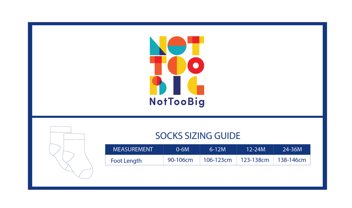 Not Too Big Tiny Racer Sock - 2 Pack