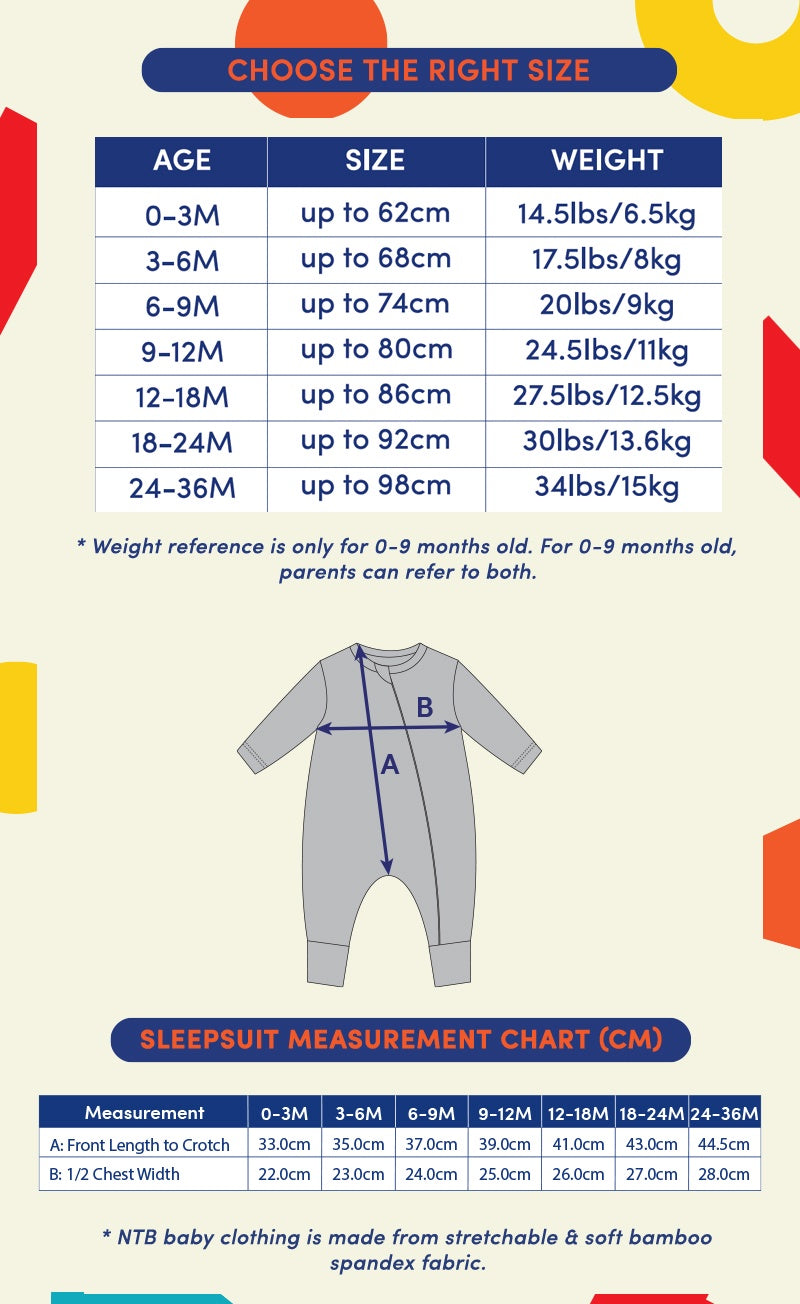 Not Too Big Iced Gem Sleepsuits - 2 Pack