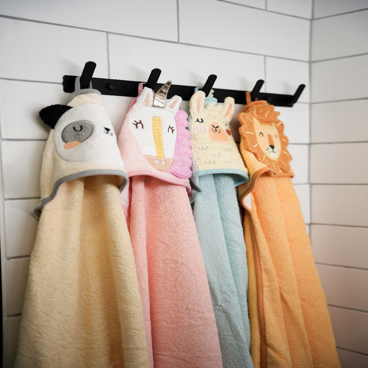 Llama hooded towel best sale
