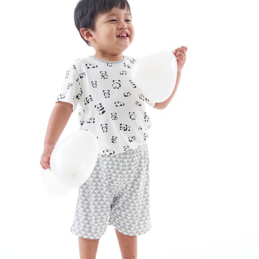 Not Too Big Panda Shorties - 2 Pack