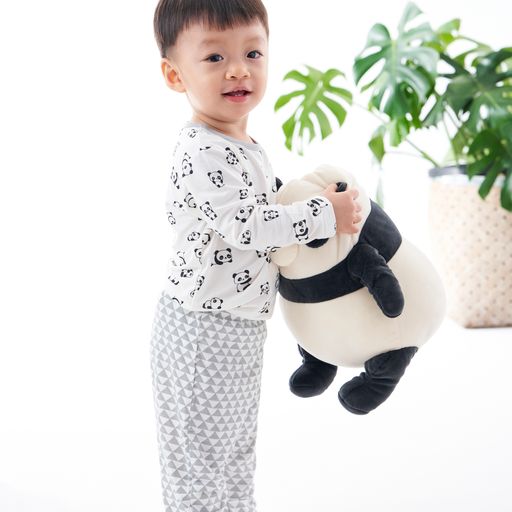 Not Too Big Panda Pyjamas - 2 Pack