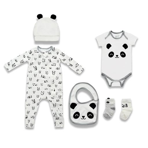 Baby panda cheap outfit set