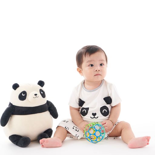 Not Too Big Panda Shorties - 2 Pack