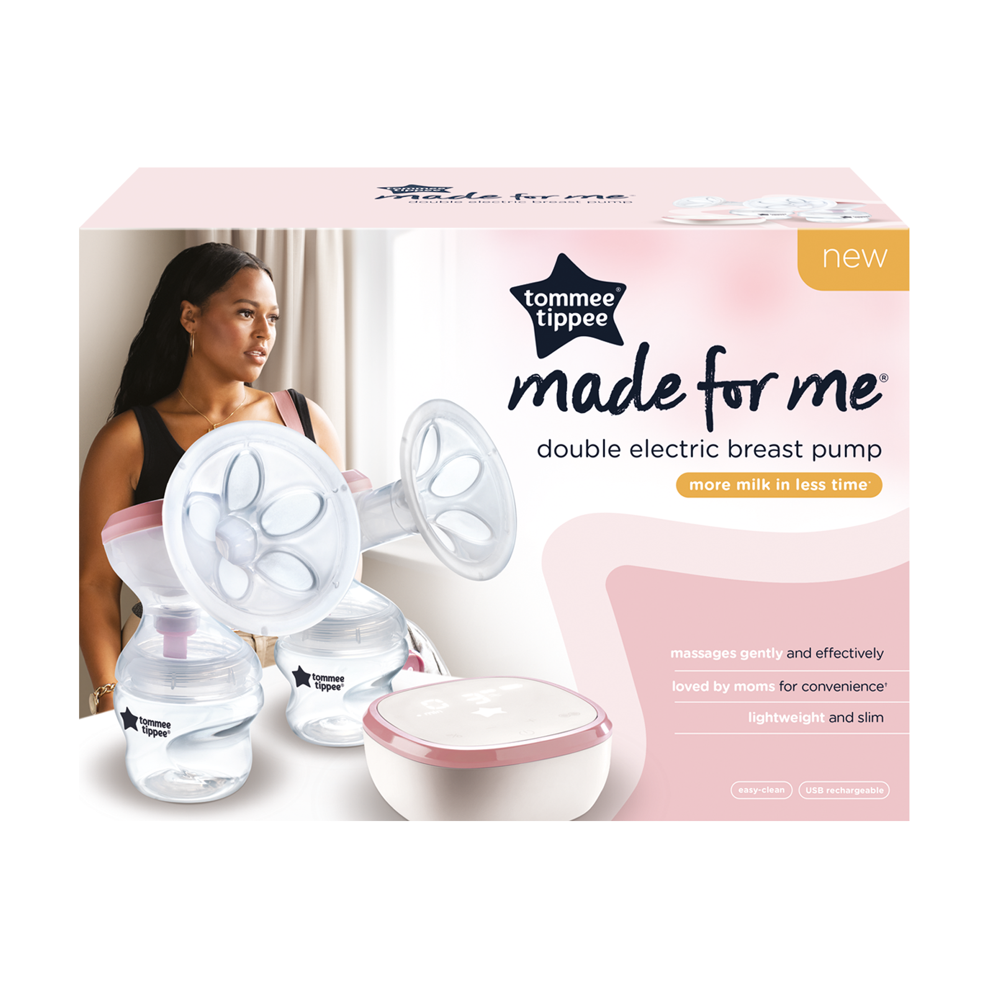 Tommee Tippee Made For Me Double Electric Breast Pump FREE