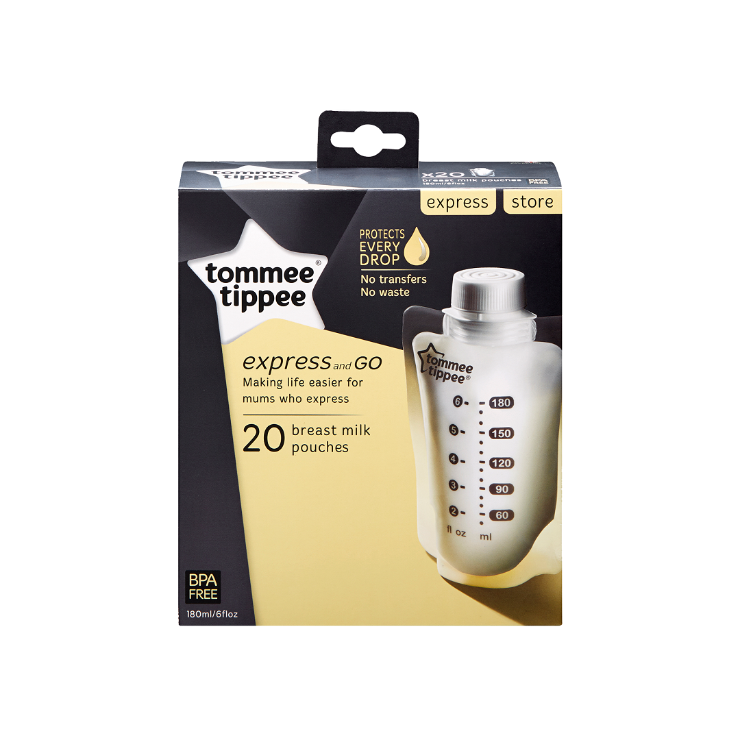 Tommee Tippee Express Go Breast Milk Pouches Shop
