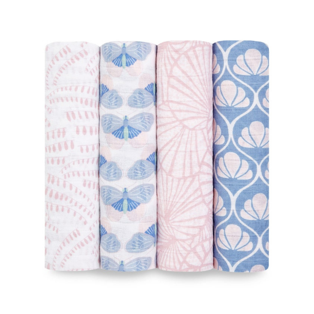 Aden Anais Classic Muslin Swaddle 4 Pack One Stop Online Shop