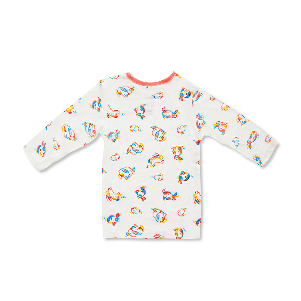 Not Too Big Bunny Bamboo Pyjamas -2 Pack