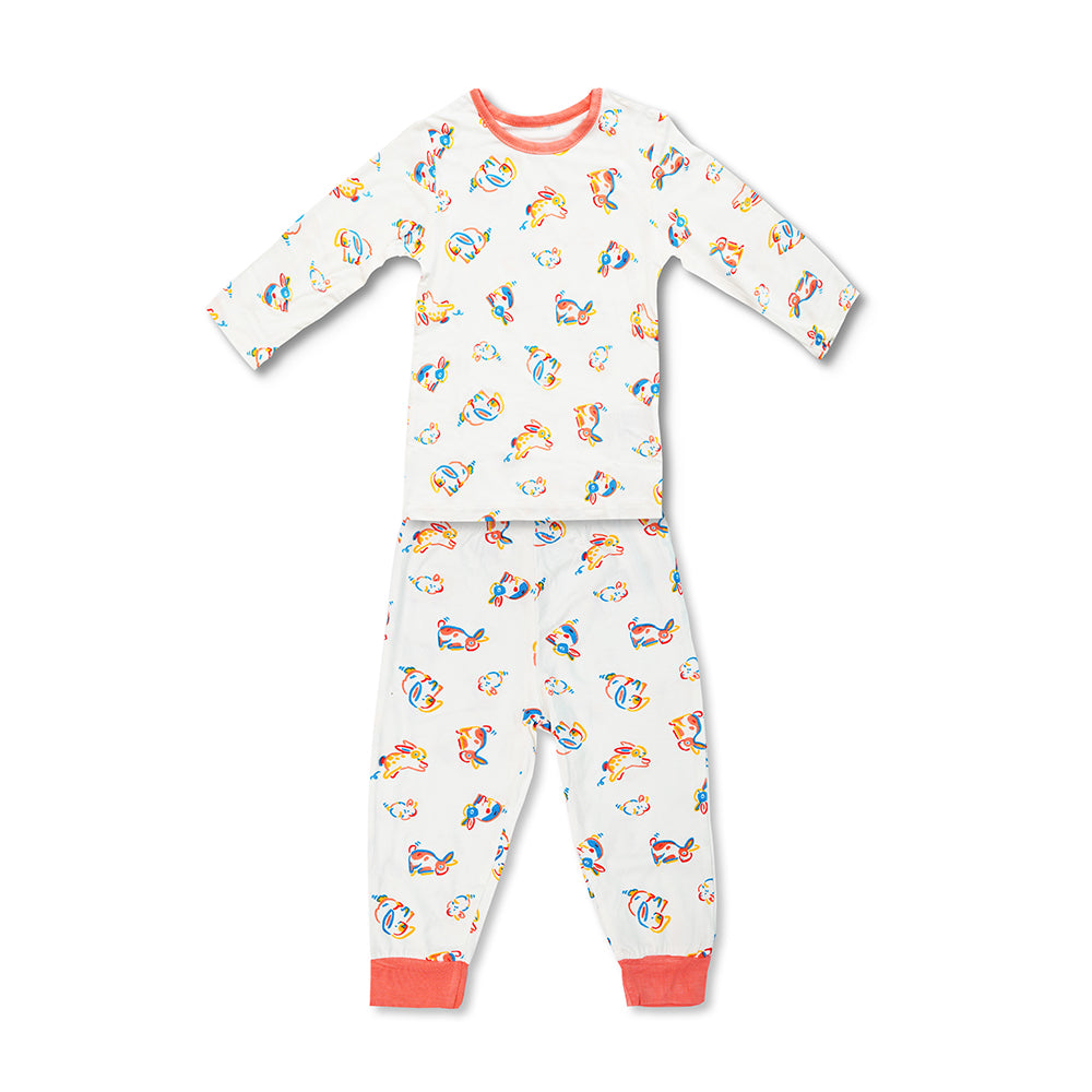 Not Too Big Bunny Bamboo Pyjamas -2 Pack
